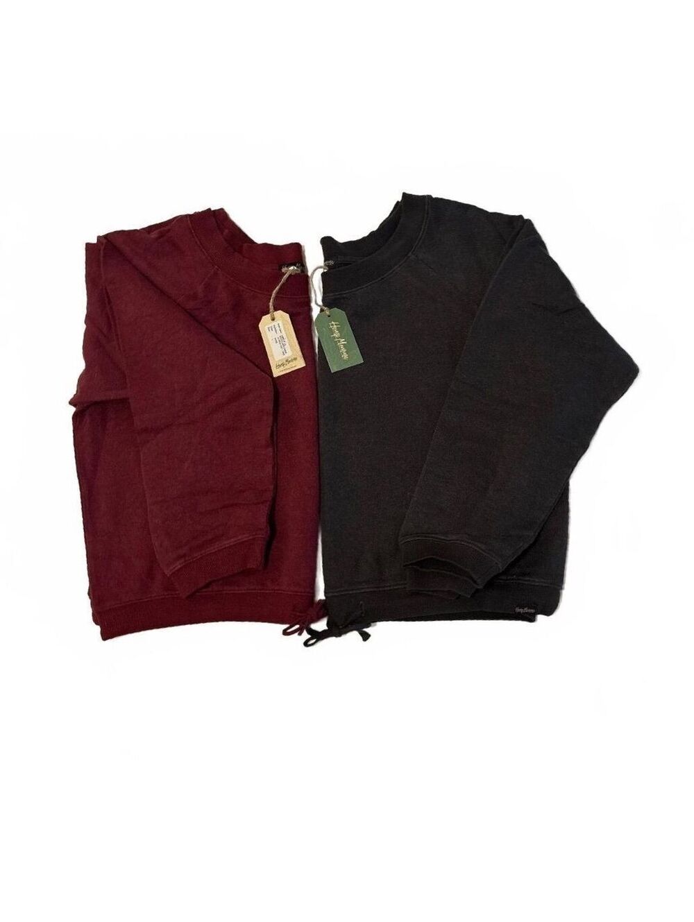 Boho NWT Hemp Momma Eco-Luxury 2-Piece Crop Sweatshirt Bundle Size Large Cozy
